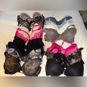 Women's Bra Set of 16 Bras (Read description- various brands)